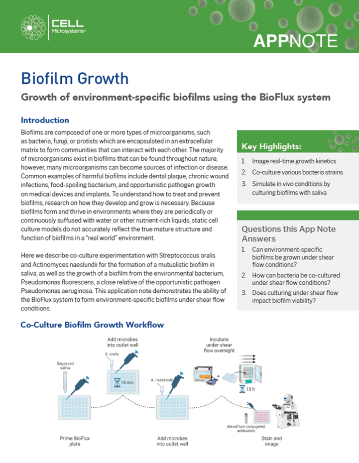 Biofilm app note thumbnail